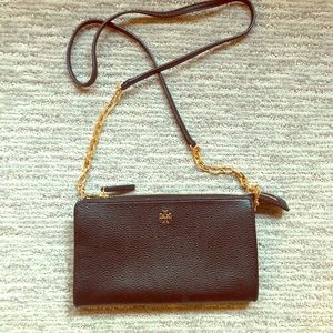 Tory Burch Pebbled Crossbody Purse
